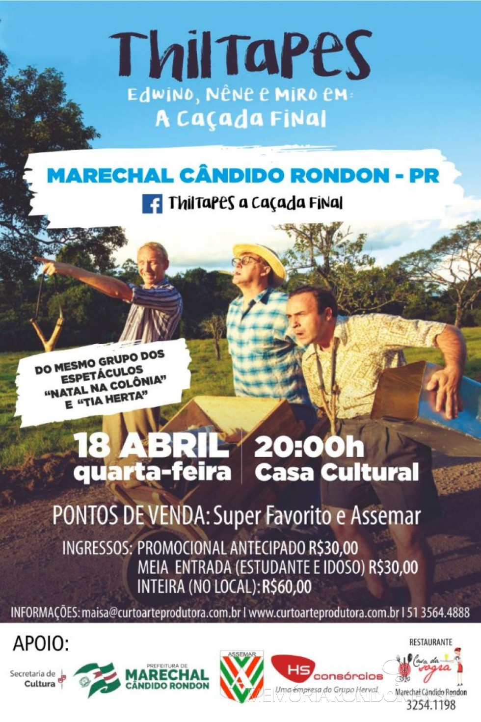 || Cartaz da comédia