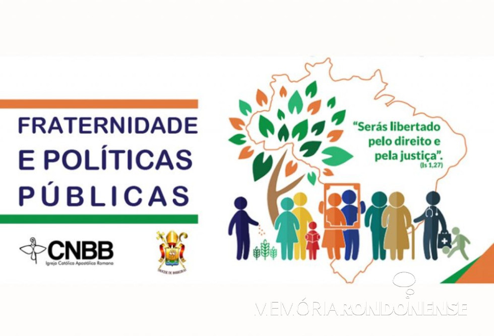 || Cartaz da Campanha da Fraternidade 2019. 
Imagem: Acervo CNNB - FOTO 8 --
