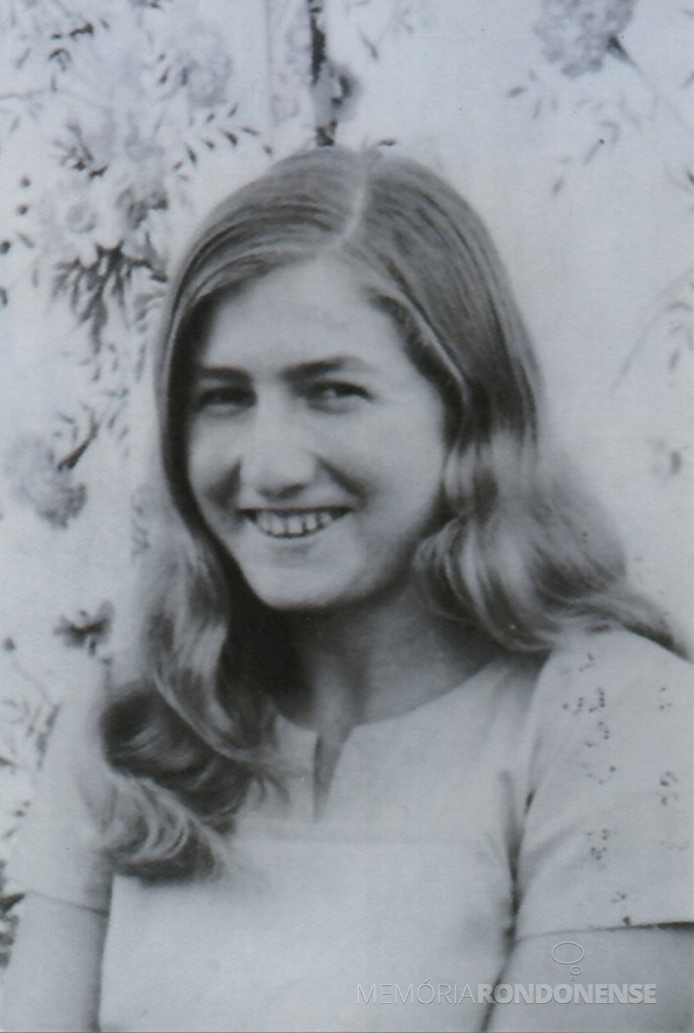 || Giselda Lúcia Kuhn, primeira menina nascida no atual distrito rondonense de Margarida, em junho de 1953.
Imagem: Acervo da família - FOTO 1 -