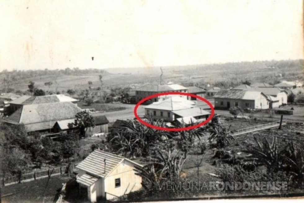 || Local do primeiro assalto de banco em Marechal Cândido Rondon e do Estado do Paraná, em novembro de 1963.
Imagem: Acervo Projeto Memória Rondonense. - FOTO 3 -