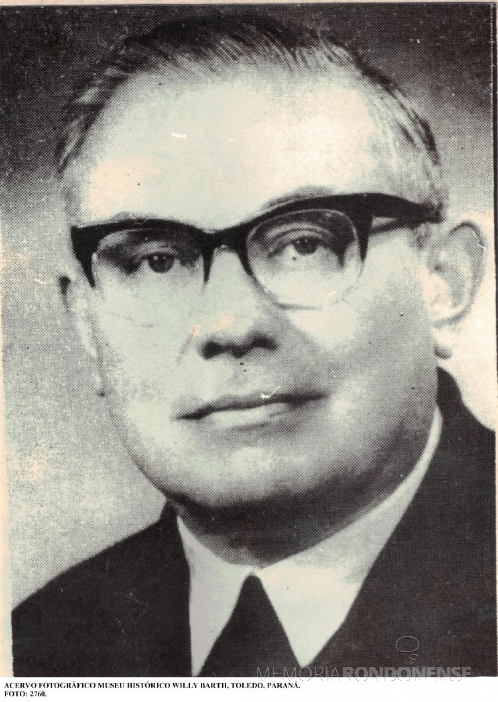 || Padre Antonio Patuí, de origem italiana, falecido em novembro de 1985.
Imagem: Acervo Museu Histórico Willy Barth, de Toledo. Cromo tirado da Cartilha de Toledo, eleborada pelo Projeto Histórico, coordenado por Oscar Silva, em 1985. - FOTO 3 -