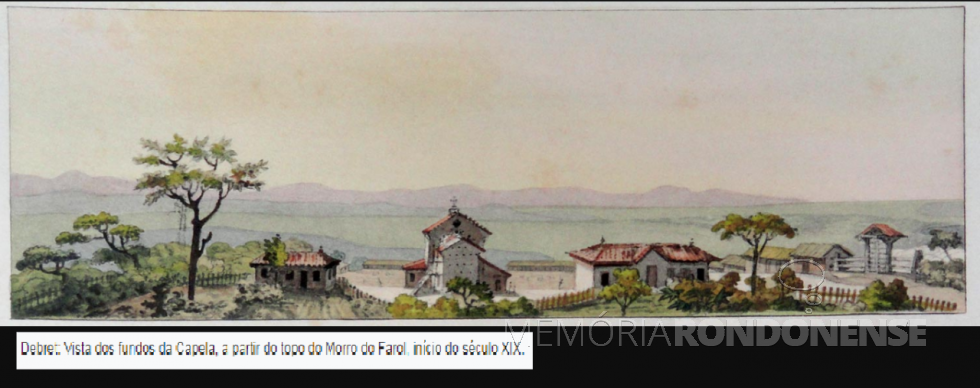 || Vista de Torres no século XIX, em tela atribuída ao pintor francês Debret. 
Imagem: Acervo Wikipédia - FOTO 3 - 