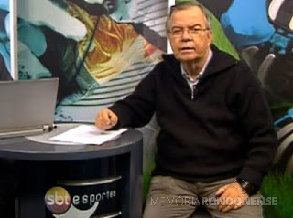 || Jornalista Edegar Schmidt que esteve em Marechal Cândido Rondon, em final de dezembro de 1996.
Imagem: Acervo Sistema Brasileiro de Televisão (SBT) - FOTO 11 -