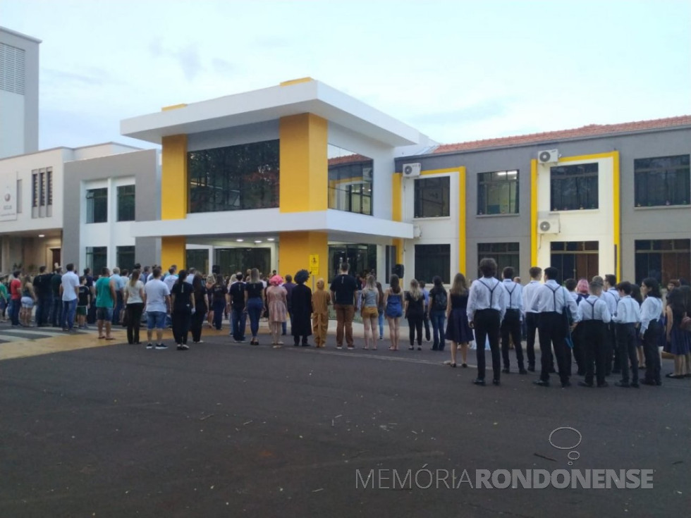 || Fachada do novo acesso do Colégio Evangélico Martin Luther, inaugurado em novembro de 2019.
Imagem: Acervo O Presente - FOTO 20 -