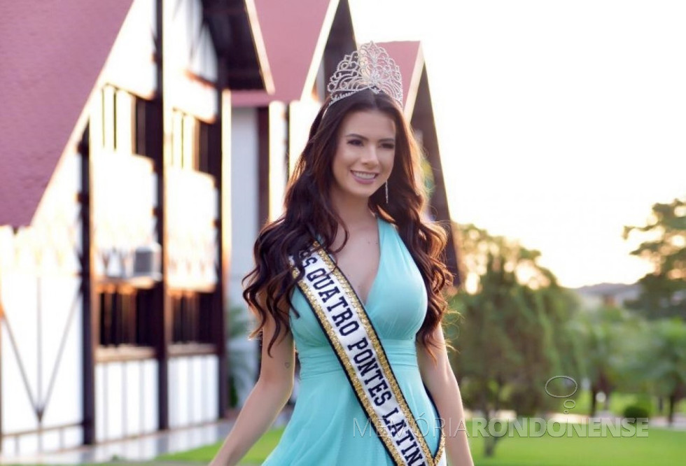 || Stéfani Francener Lippert - Miss Quatro Pontes.
Imagem: Acervo O Presente - FOTO 6 -