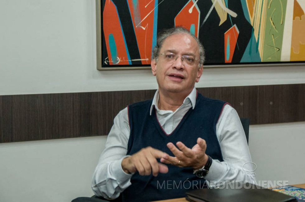 || Industrial maringaense Carlos Walter Martins Pedro, eleito presidente da FIEP, em agosto de 2019.
Imagem: Acervo Folha de Londrina - Crédito: Marcos Zanutto - FOTO 19 -