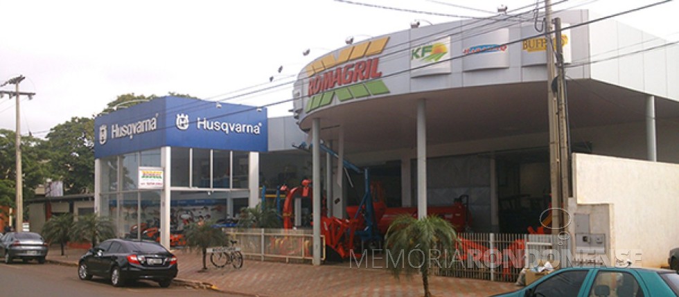|| Sede da empresa Romagril, na cidade de Marechal Cândido Rondon, em 2020.
Imagem: Acervo da empresa - FOTO 12 -