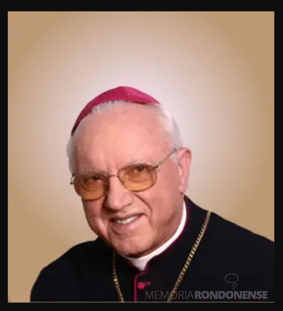 || Dom Lúcio Ignácio Baumgaertner, bispo da diocese de Toledo (PR) que iniciou visita pastoral a Marechal Cândido Rondon, em junho de 1986. 
Imagem: Acervo Arquidiocese de Cascavel - FOTO 26 -