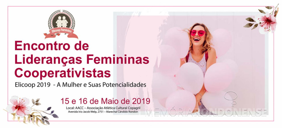 || Banner alusivo ao ELICOOP 2019.
Imagem: Acervo Comunicação Copagril - FOTO 17 -
