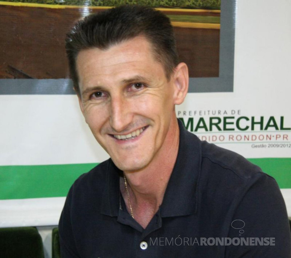 || Árbitro rondonense Roberto Braatz lançado a candidato para prefeito de Marechal Cândido Rondon, em janeiro de 2020.
Imagem: Acervo pessoal - FOTO 17 -