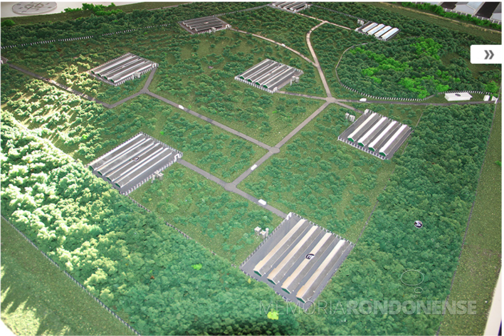 || Perspectiva do projeto do Núcleo de Recria de Matrizes e Produção de Ovos Férteis da Copagril.
Imagem: Acervo Cooperativa Agroindustrial Copagril - FOTO 8 -