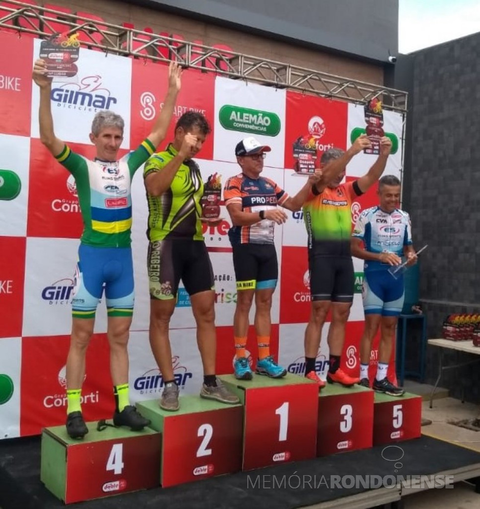 || Ciclista rondonense Paul Lírio Berwig - 4º colocado na categoria Master C, do Grande Prêmio Doble Rochedo de Campo Grande, Mato Grosso do Sul, em março de 2020.
Imagem: Acervo Associação Rondonense de Ciclismo (ARC) - FOTO 25 -