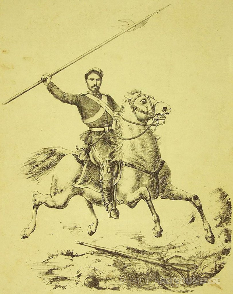 || Cabo  José Francisco de Lacerda, por alcunha Chico Diabo.
Arte publicada em A Vida Fluminense, de 27/08/1870.
Imagem: Acervo Wikipédia - FOTO 3 -