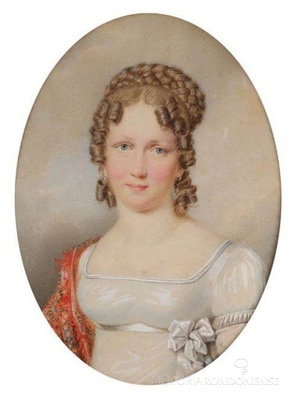 || Princesa Carolina Josefa Leopoldina de Habsburgo-Lorena, imperatriz-consorte do Brasil.
Imagem: Acervo Projeto Memória Rondonense - pintura de autor desconhecido - FOTO 2 -