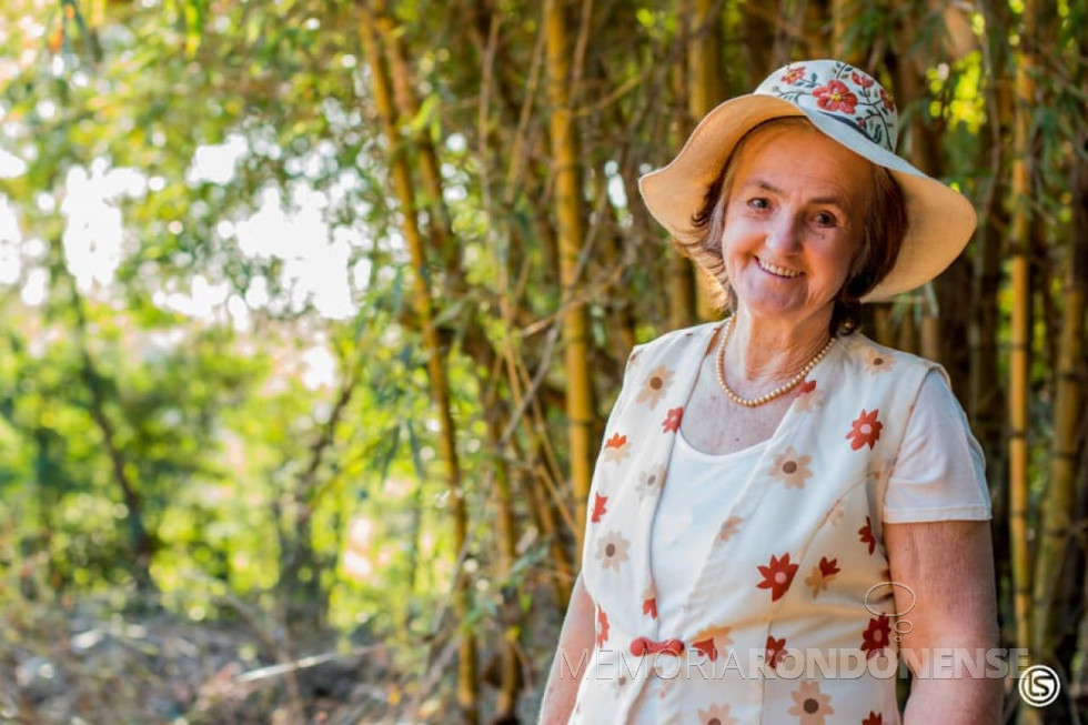 || Pioneira rondonense Metha Elisa (nascida Scheifele) Lange, falecida em abril de 2020.
Imagem: Acervo da família - FOTO 13 -