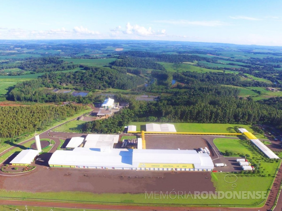|| Unidade industrial de Aves da Copagril, em Marechal Cândido Rondon, em abril de 2020.
Imagem: Acervo Comunicação Copagril - FOTO 15 -