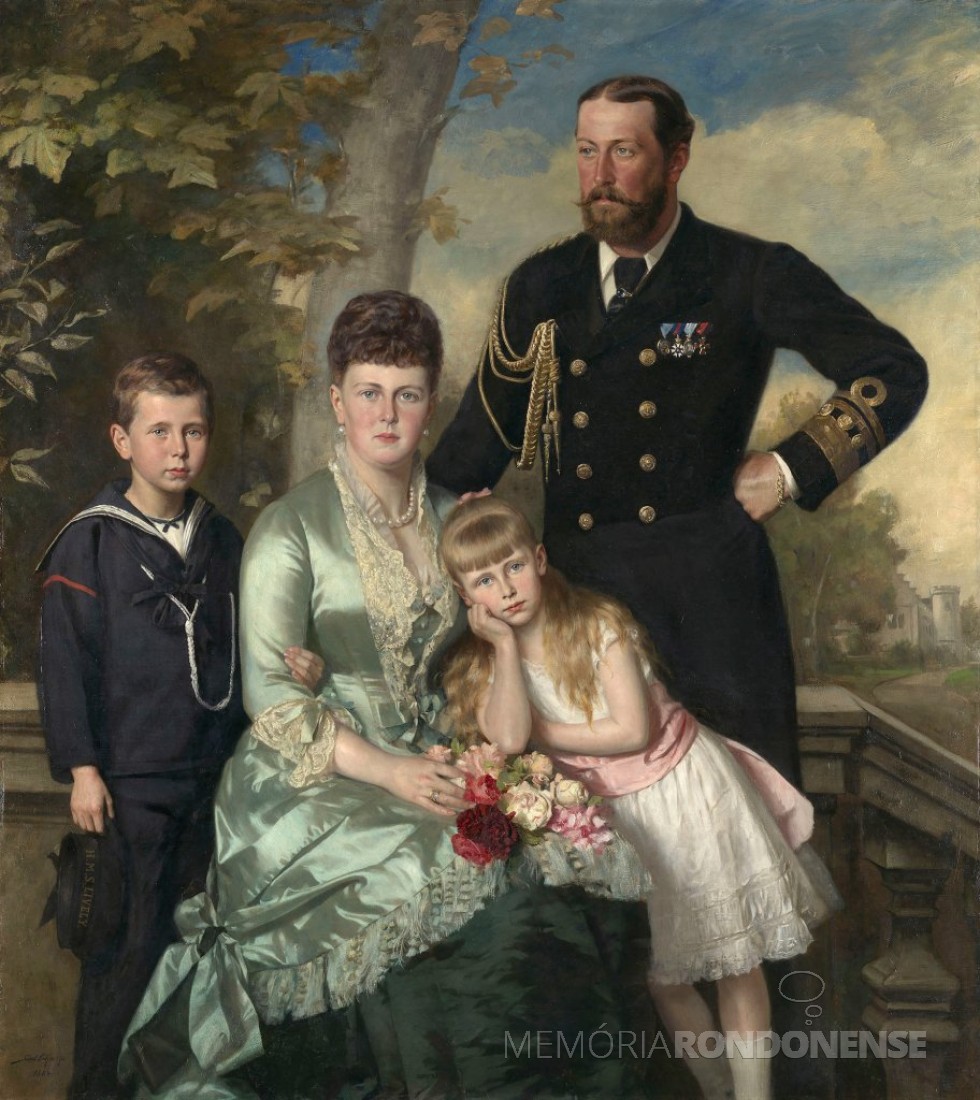 || Casal grã-duquesa Maria Alexandrovna e o o Príncipe Alfred Ernest Alberto, cujo casamento que deu a origem a 