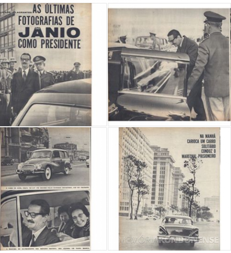 || Últimas fotos de Jânio Quadros como Presidente da República - Revista Manchete, ed. de 09.09.1961.
Imagens: Acervo História Oculta Photos - FOTO 4 -