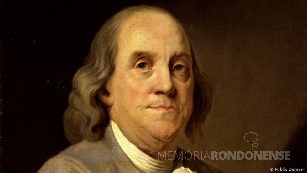 || Benjamin Franklin, inventor do paráraio, falecido em abril de 1790. 
Imagem Acervo Deutsche Welle - FOTO 3 -
