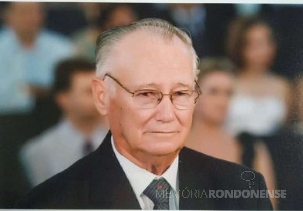 || Empresário rondonense Iriberto Reinoldo Lunkes, falecido em maio de 2020.
Imagem: Acervo Roseli Marcucci - FOTO 10 -