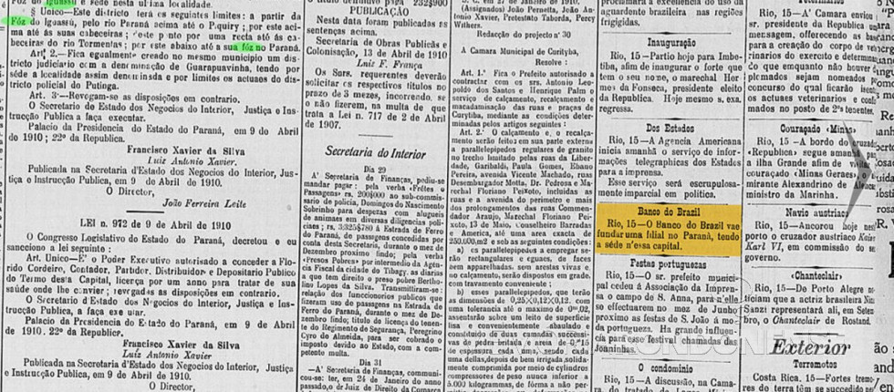 || Publicação do extinto jornal curitibano 