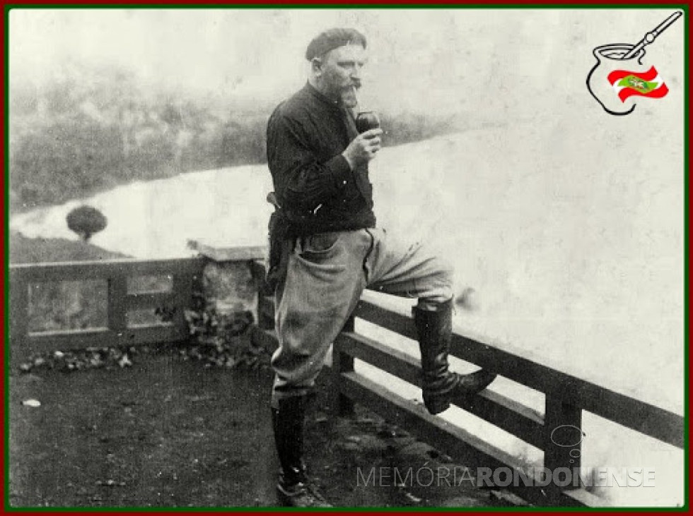 || Engenheiro civil alemão Carlos Culmey, fundador de cidades do Oeste de Santa Catarina e em Misiones, na Argentina, ele nascido em junho de 1879.
Imagem: Acervo Misiones Tiene História - FOTO 2 -