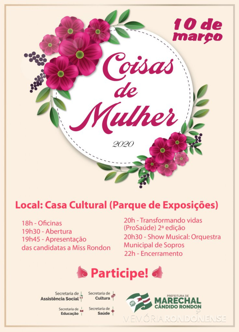 || Banner convite para o evento