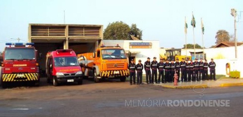 || Unidade do Corpo de Bombeiros da cidade de Marechal Cândido Rondon (PR).
Imagem: Acervo Defesa Civil do Paraná - FOTO 3 -