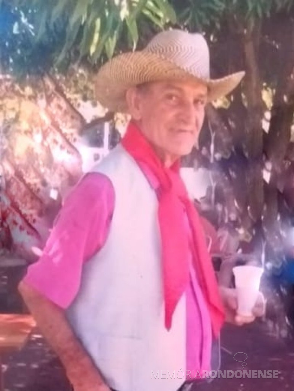 || Pioneiro rondonense Rafael Andreoni, falecido em final de junho de 2020.
Imagem: Acervo Ponto de Notícia (Mercedes) - FOTO 25 -
