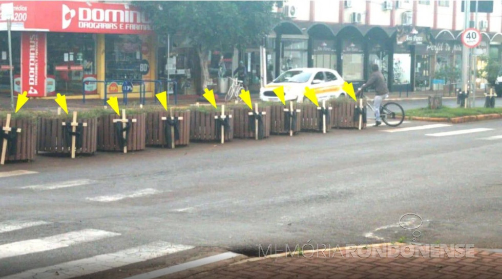 || Flagrante da manifestação em homenagem às vítimas da COVID 19, em Marechal Cândido Rondon, em agosto de 2020.
Imagem e crédito: Luciano Palagano - FOTO 19 -