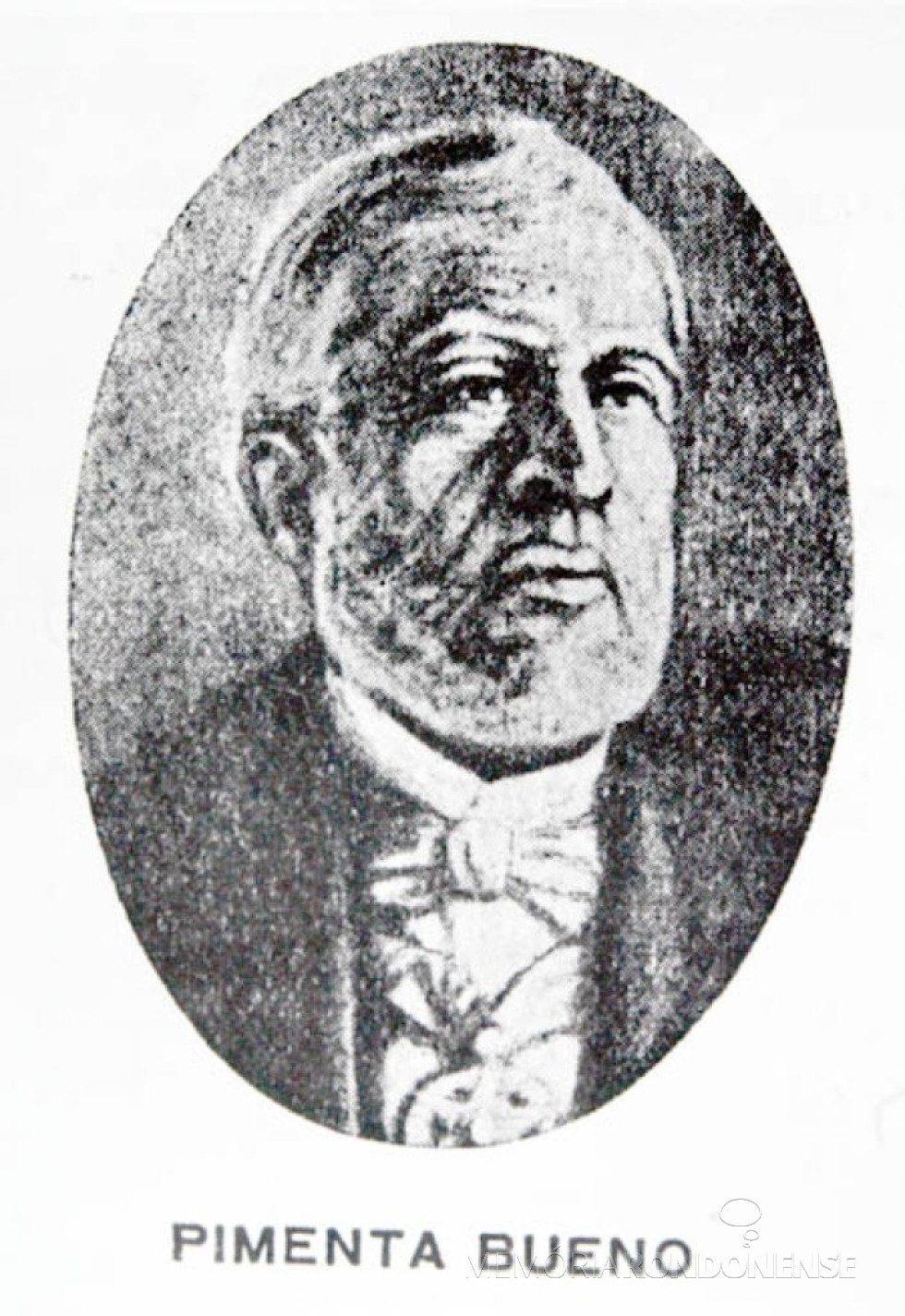 || Diplomata brasileiro José Antonio Pimenta Bueno, embaixador que reconheceu a independência do Paraguai em nome do Império Brasileiro, em setembro de 1844.
Imagem: Acervo Wikipedia - FOTO 6-