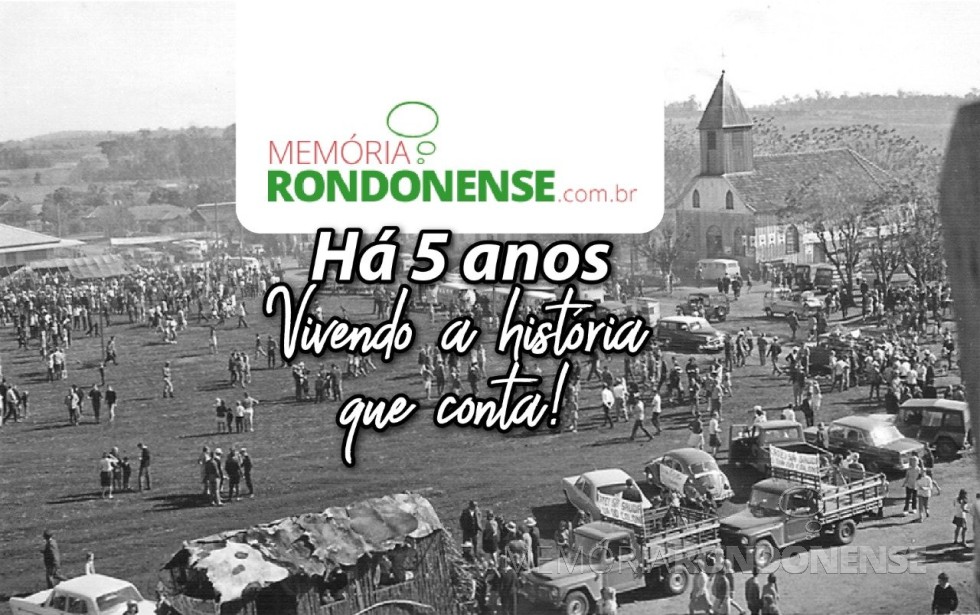 || Banner alusivo ao 5º aniversário do Projeto do Memória Rondonense, ocorrido em setembro de 2020.
Imagem Acervo Projeto Memória Rondonense - Arte: Tioni de Oliveira - FOTO 20 - 