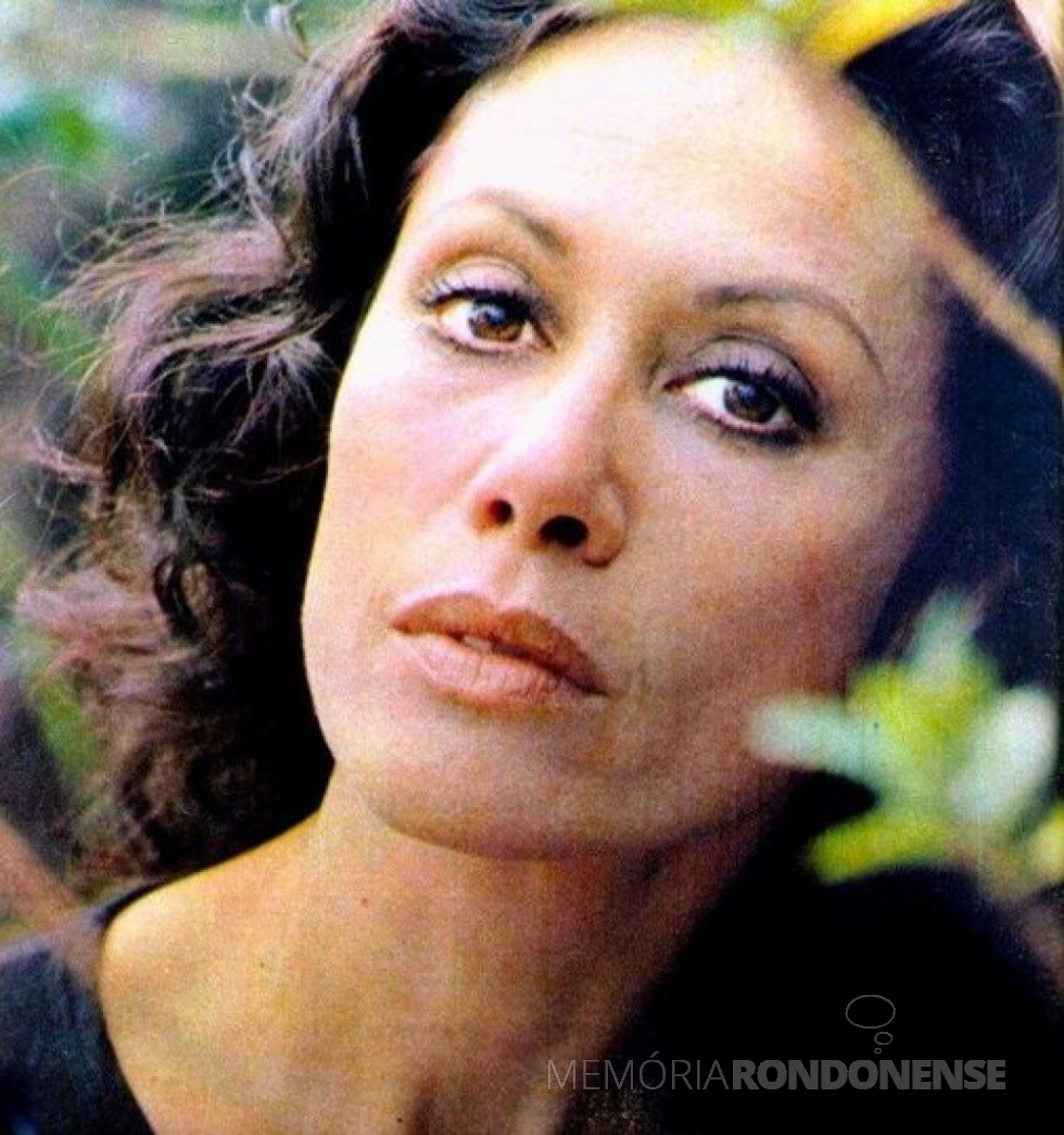 || Atriz brasileira Dina Sfat (Dina Kuster de Souza), falecida em março de 1989. 
Imagem Acervo arquivo pessoal - FOTO 10 -