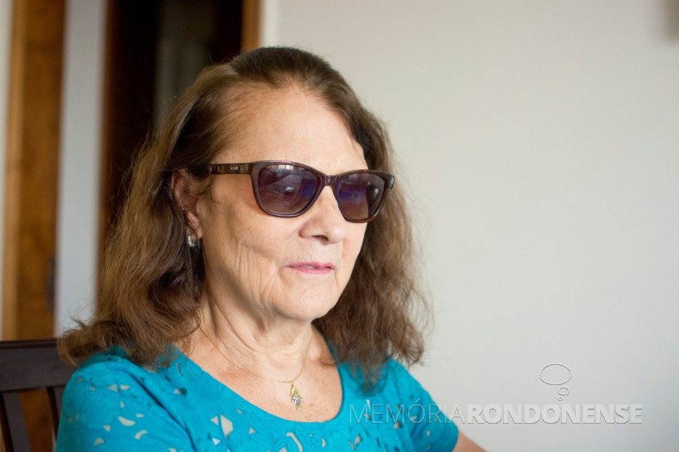 || Laura Geier Teodoro, falecida em agosto de 2020. Ela é irmã do rondonense Armindo Geier.
Imagem: Acervo Instituto Paranaense dos Cegos (IPC) - FOTO 16 -