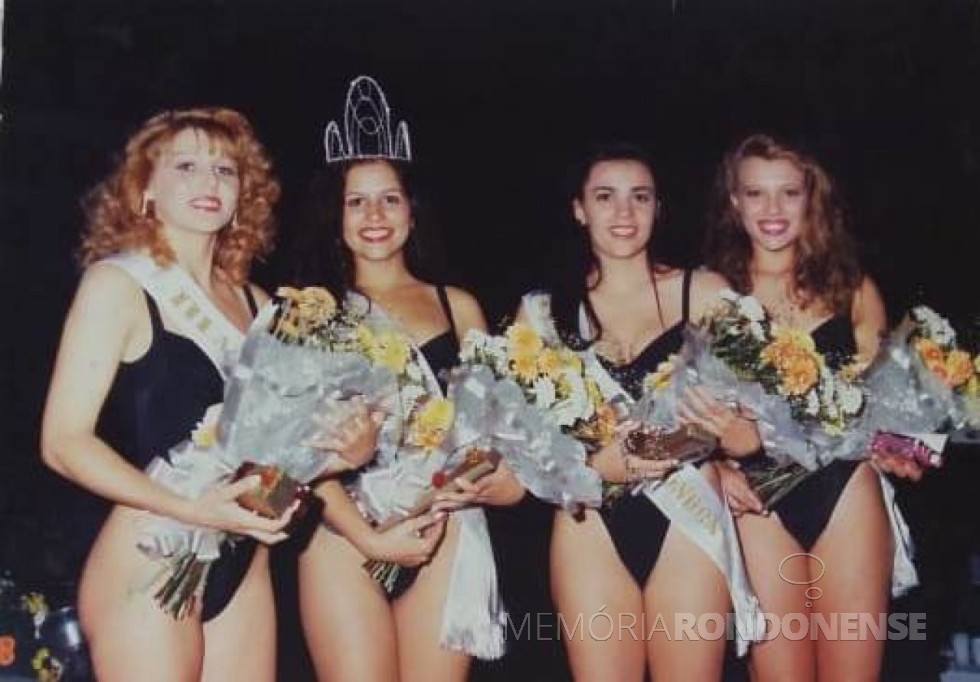 || Soberanas do Miss Marechal Cândido Rondon 1994.
Imagem: Acervo Miriam Völz Wegner (Pato Bragado). - FOTO 16 -