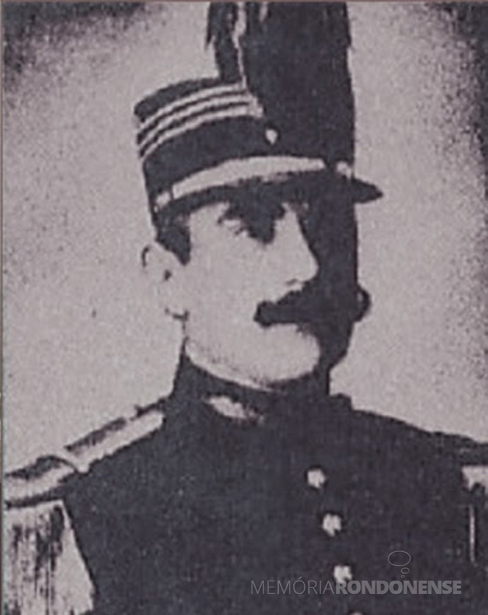 || Capitão Joaquim José Moreira de Mendonça, mineiro,  nomeado para organizar e comandar a Força Policial do Paraná, em novembro de 1854.
Imagem: Acervo Policia Militar do  Estado do Paraná (PMPR) - FOTO 2 -