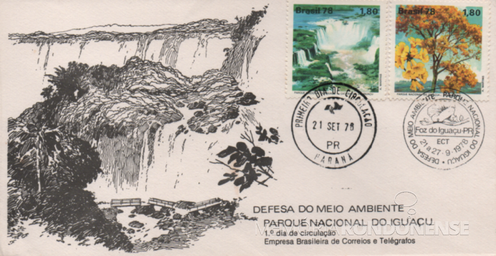|| Envelope do 1º Dia de Circulação com selos postais em 