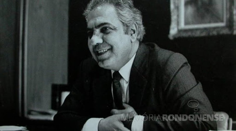|| José Richa que tomou posse como 47º governador do Paraná, em março de 1983.
Imagem: Acervo Memória Paranaense - FOTO 10 - 