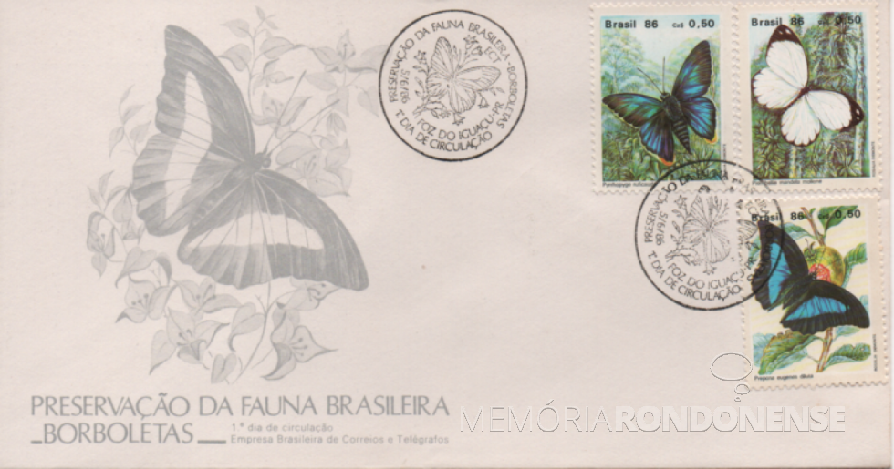 || Envelope de 1º Dia de Circulação dos selos postais alusivos a 