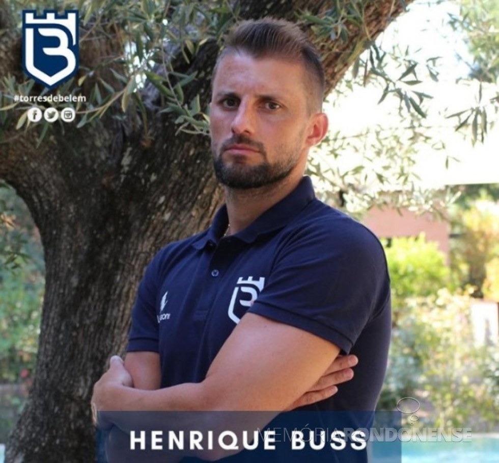 || Defensor rondonense Henrique Adriano Buss contratado pelo Belenenses, em setembro de 2020.
Imagem: Acervo do Clube - FOTO 16 - 