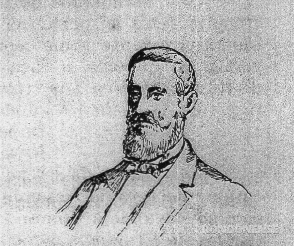 || Francisco de Paula e Silva Gomes principal do movimento emancipacionista do Paraná.
Imagem: Acervo Projeto Memória Rondonense. Todos os créditos ao autor da arte - FOTO 2 -