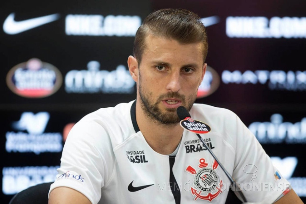 || Henrique Adriano Buss, zagueiro rondonenses, assinou contrato com o Corínthians, em janeiro de 2018.
Imagem: Acervo MídiaemHoje - FOTO 14 -