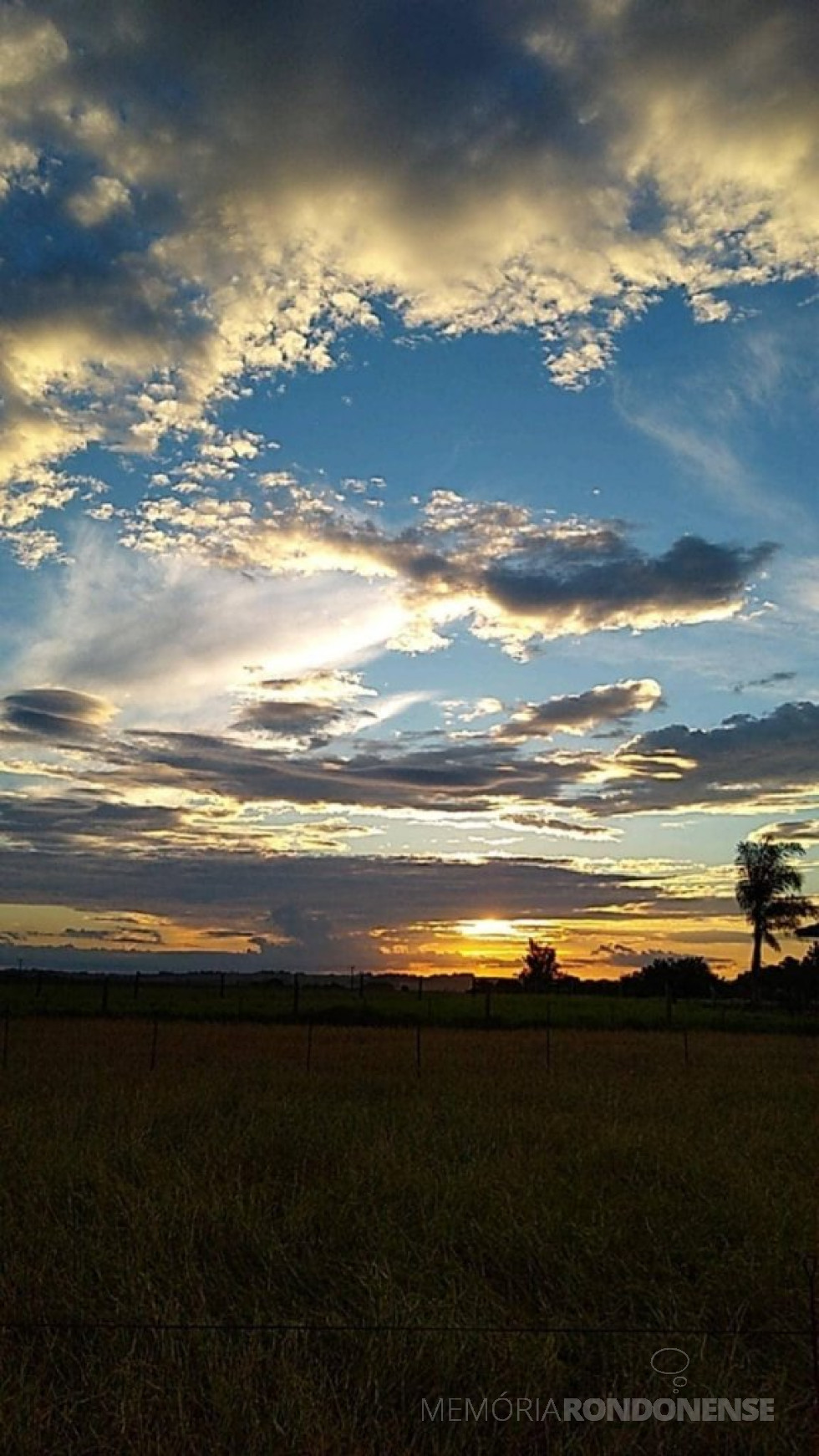 || Entardecer em Marechal Cândido Rondon, em foto tirada no interior do município, na Linha Boa Vista, em 28 de março de 2021.
IMagem: Acervo e crédito Marla Cristiane Viteck Scherer - FOTO 21 -
