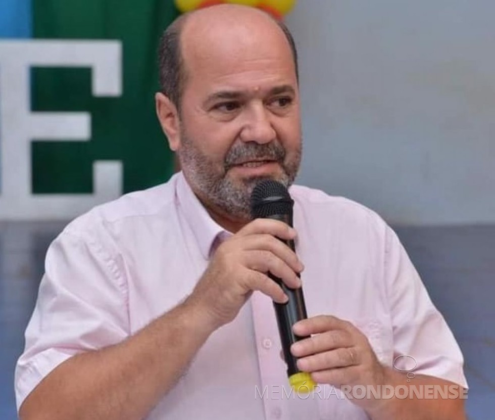 || Francisco Dantas de Souza Neto (Chiquinho), ex-prefeito de São Pedro do Iguaçu, por três mandatos, falecido em abril de 2021.
Imagem: Acervo Deputado Estadual  Elio Rusch - FOTO 13 - 