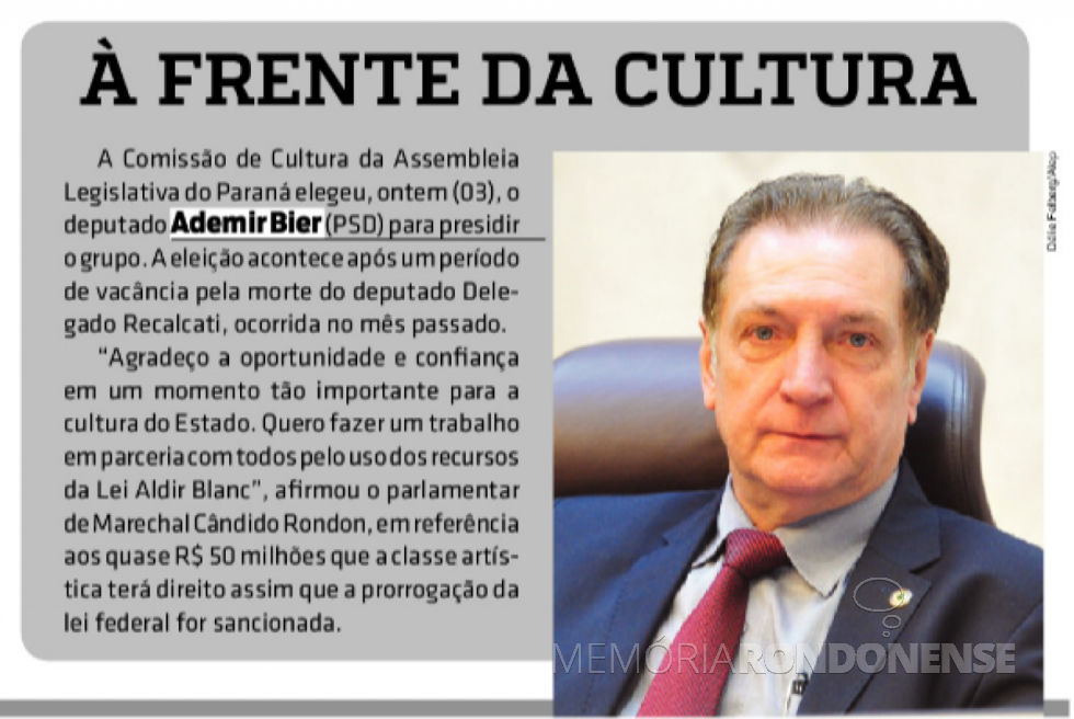 || Destaque do jornal rondonense
