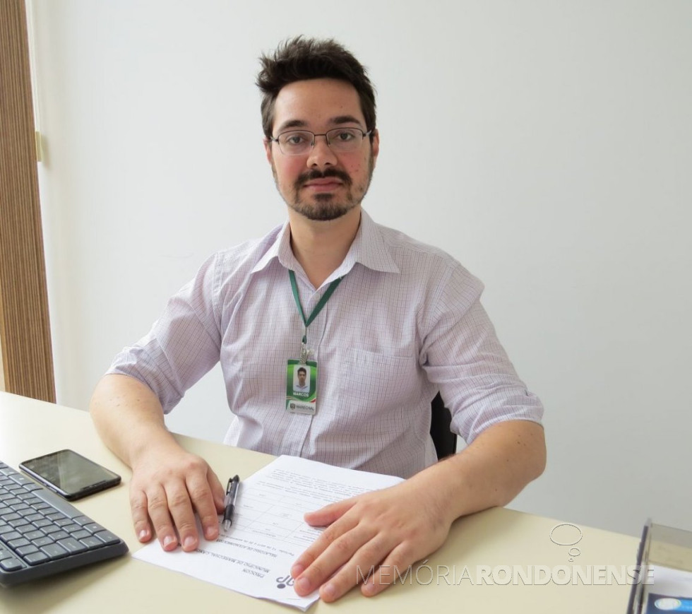 || Marcos Vinicius Fediuk, primeiro diretor do PROCON de Marechal Cândido Rondon, que deixou o cargo em abril de 2020.
Imagem: Acervo O Presente - FOTO 28 -