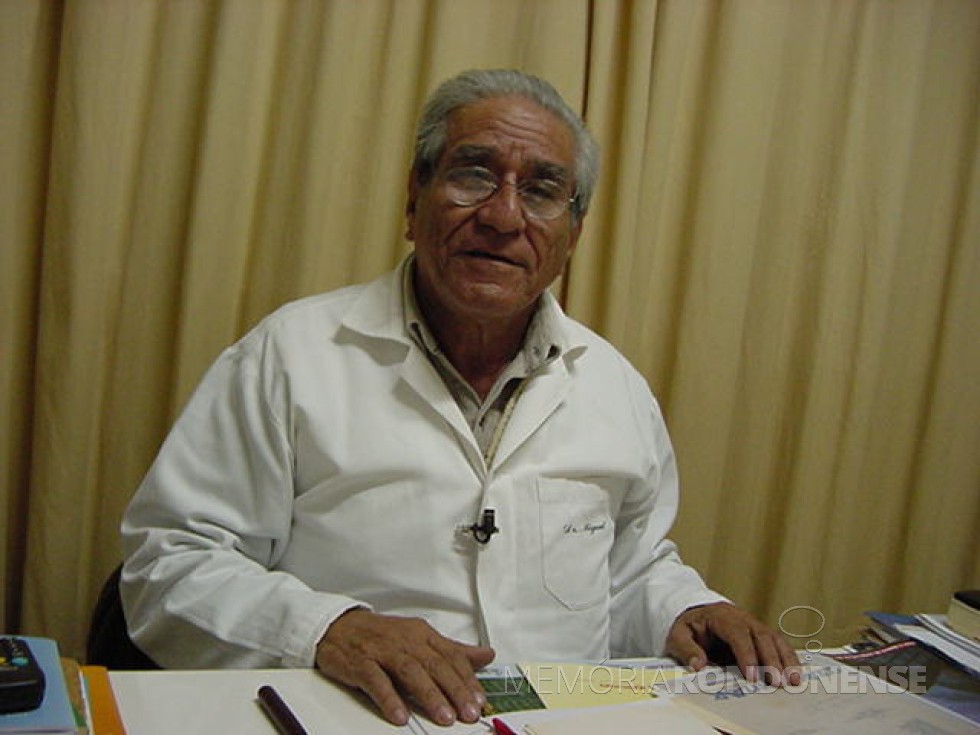 || Médico rondonense Miguel Patiño Cruzatti, falecido às vésperas do Natal de 2009.
Imagem: Acervo Rotary Club de Marechal Cândido Rondon - FOTO 14 -