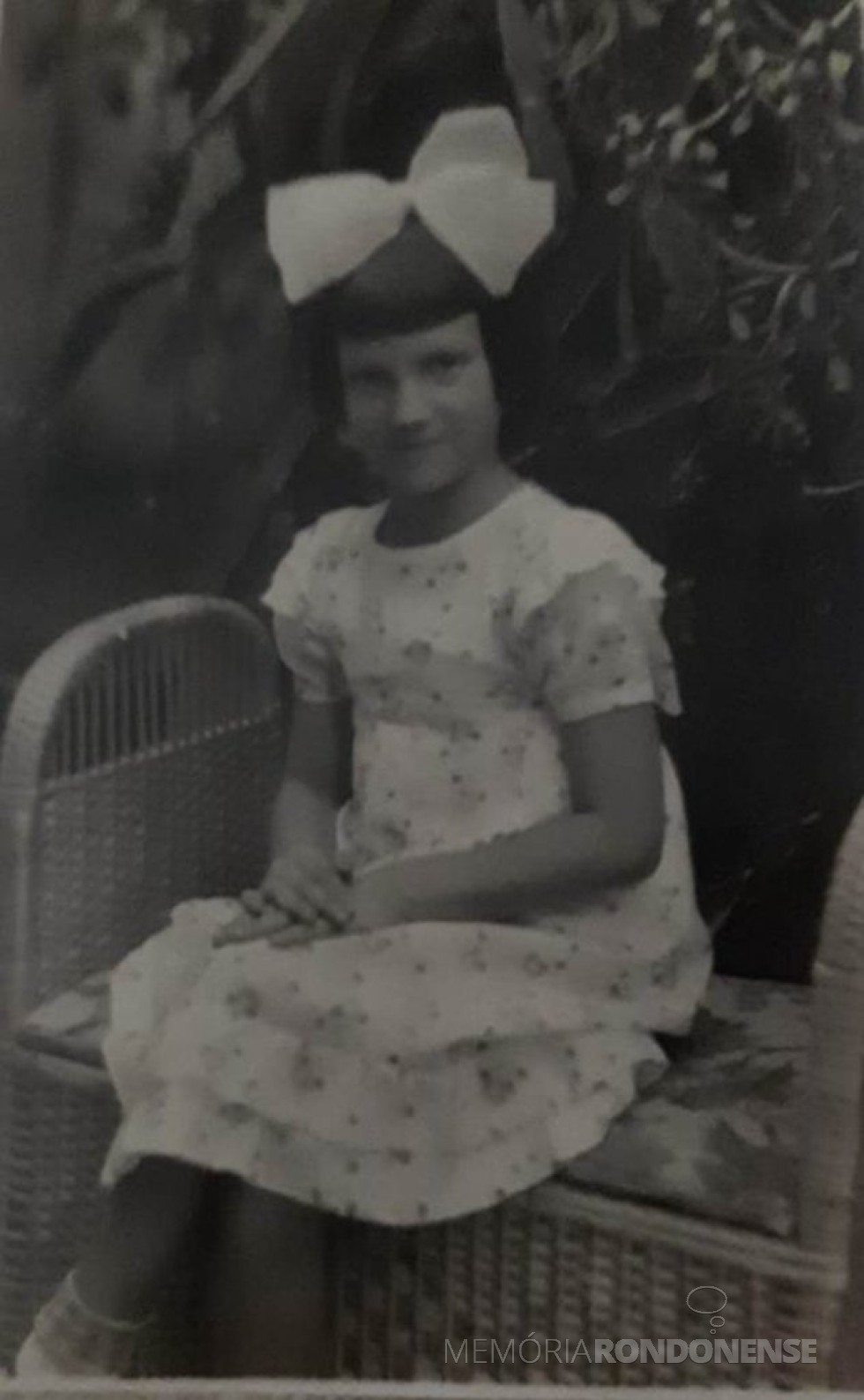 || Pioneira Helga (nascida Eifler) Herrmann quando criança no Rio Grande do Sul. 
Imagem: Acervo Miriam Beatriz Herrmann - FOTO 18 -