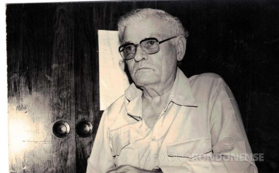 || Vereador Güerino Viccari, prefeito em exercício do município de Toledo em 1953.
Imagem: Acervo Histórico Willy Barth (Toledo - PR) - FOTO 3 -