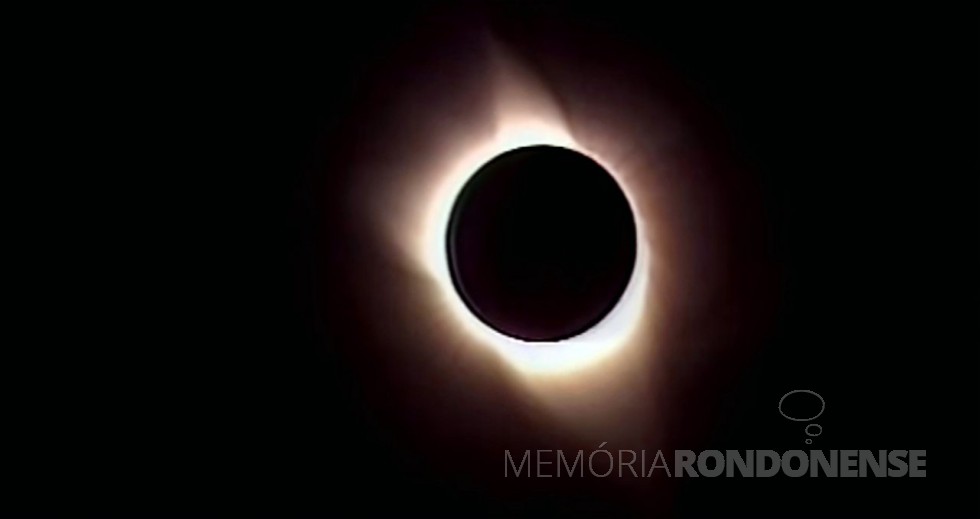 || Sol encoberto pela Lua durante o eclipse solar de novembro de 1994.
Imagem: Acervo São Joaquim Online - FOTO 16 -